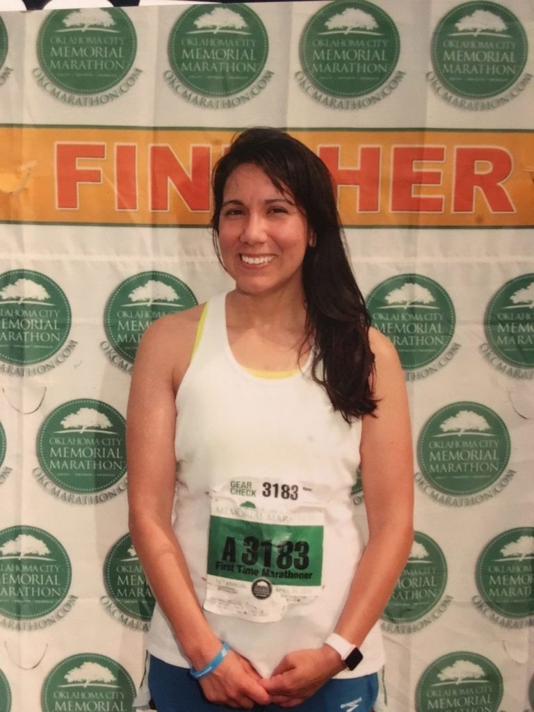 marathon finisher photo