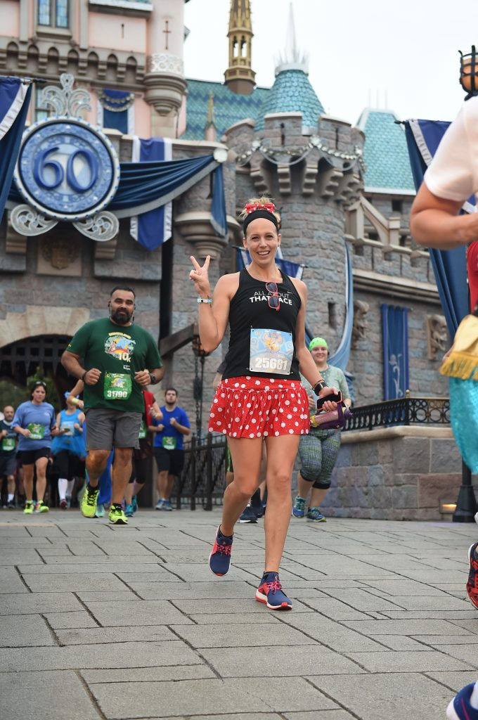 running through disney