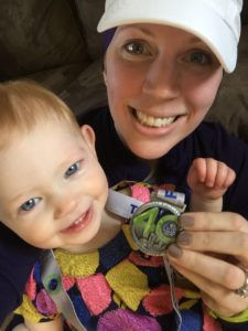 Melissa and child