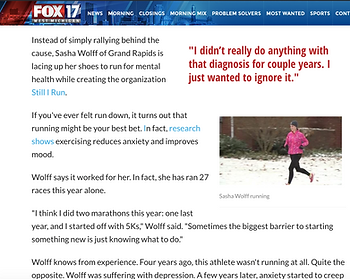 Local news fox 17 screen grab