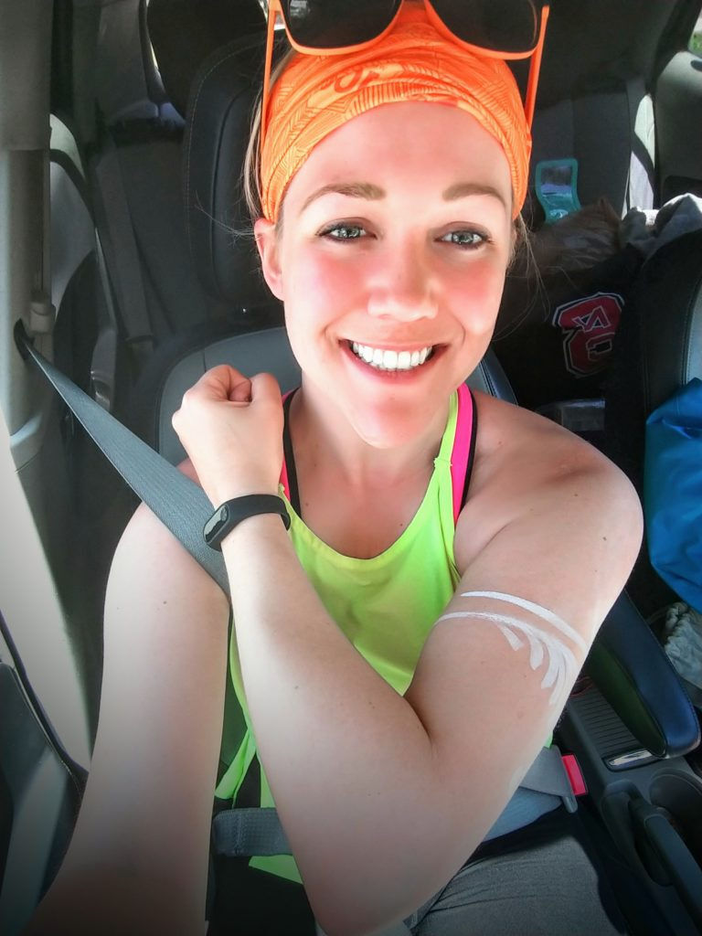 Proud runner