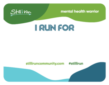 2021 I Run For Runstreak Bib
