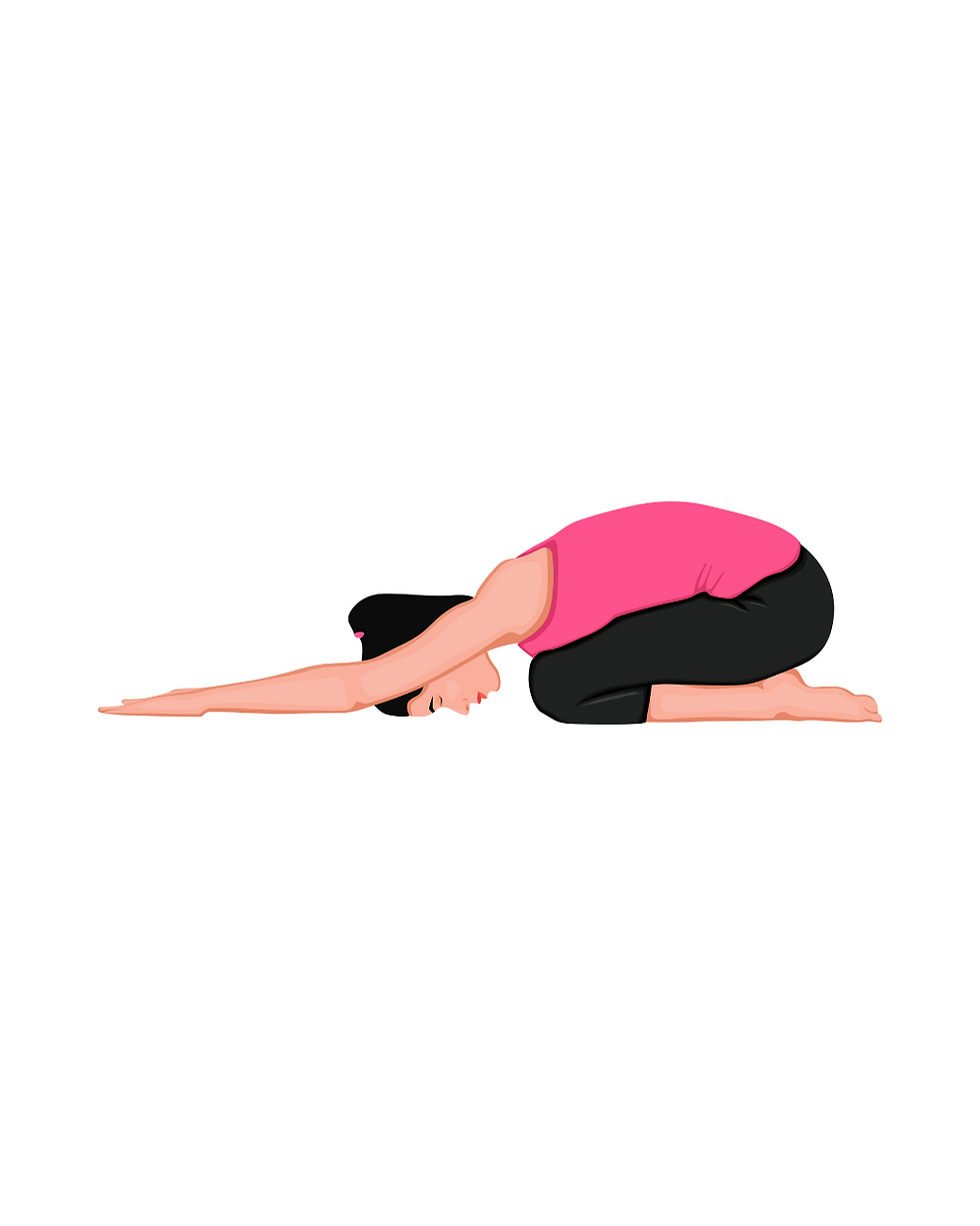 child's pose