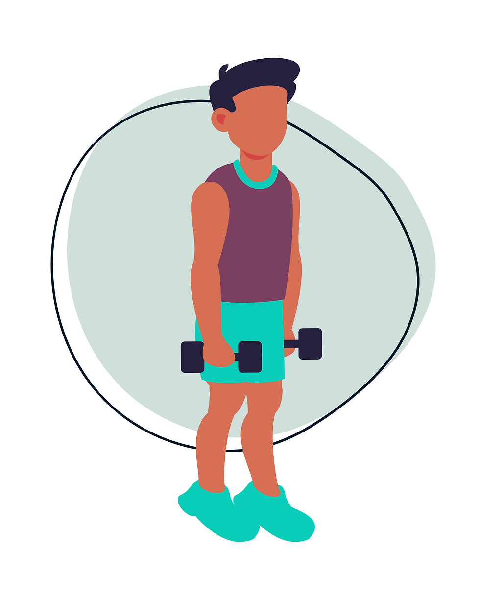 graphic representing calf raises