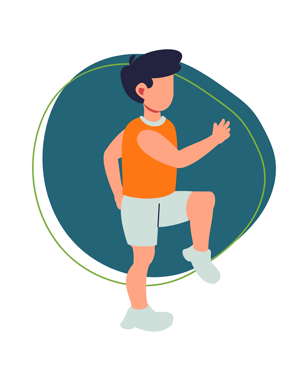 graphic representing step ups