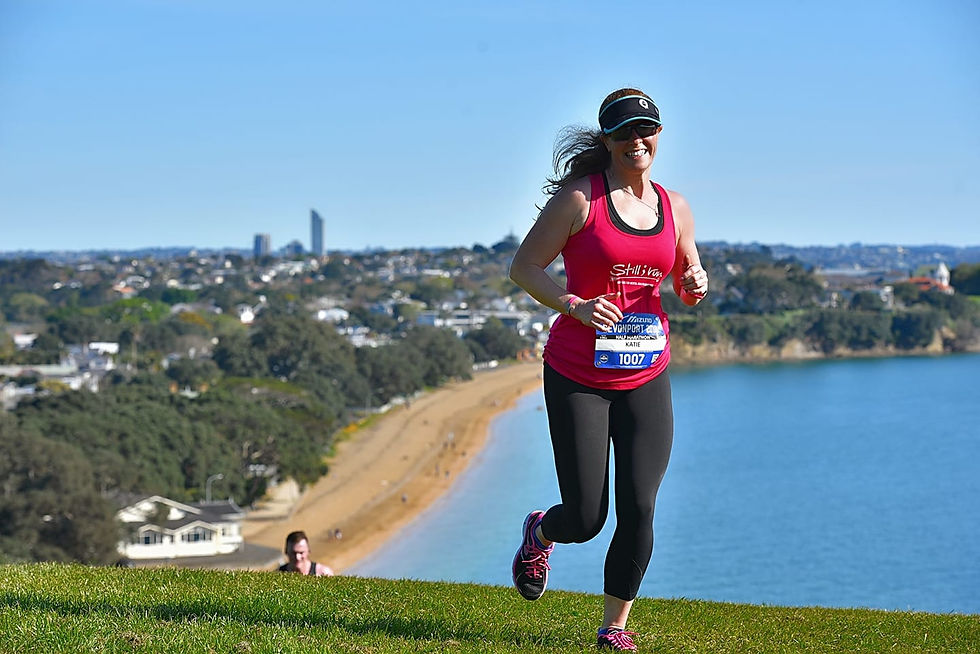 a person running to manage stress