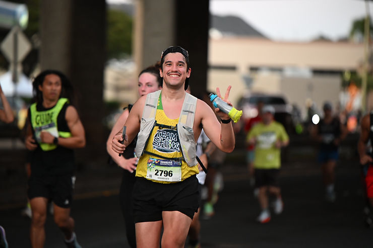 a man running for Team Still I Run