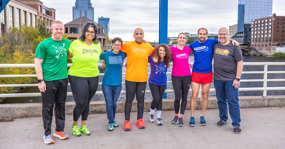 still i run community of mental health runners posing for a photo
