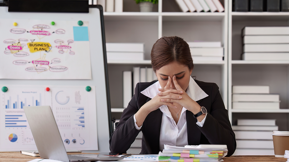 A person with high-functioning anxiety